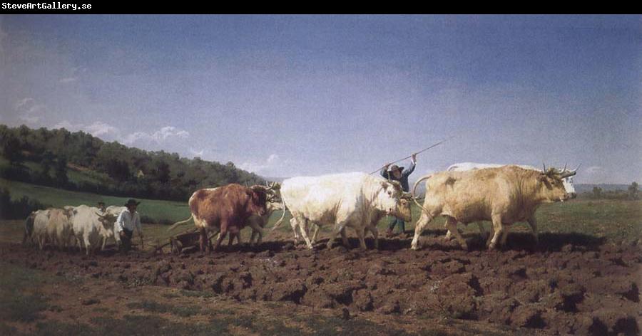 Rosa Bonheur Ploughing in the Nivenais